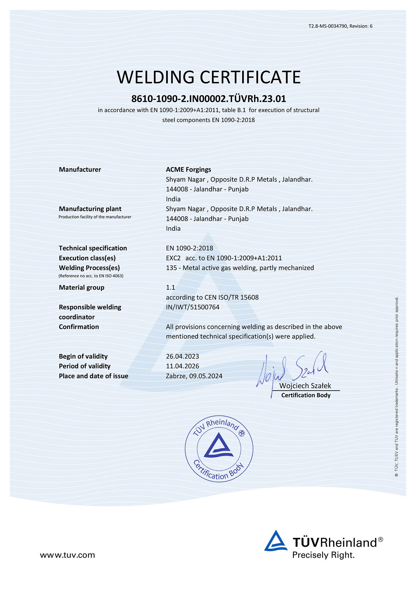 welding-certificate